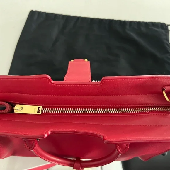 Saint Laurent Monogram Cabas Leather Tote - Picture 6 of 16